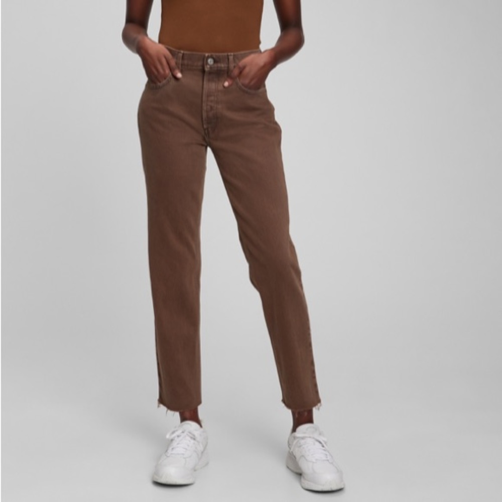 Gap High Rise Cheeky Straight Jeans